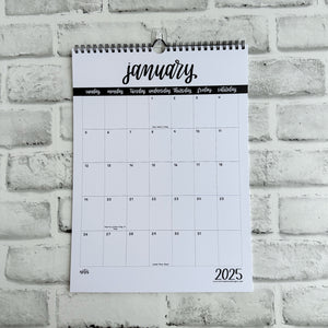 2025 Monthly Wall Calendar